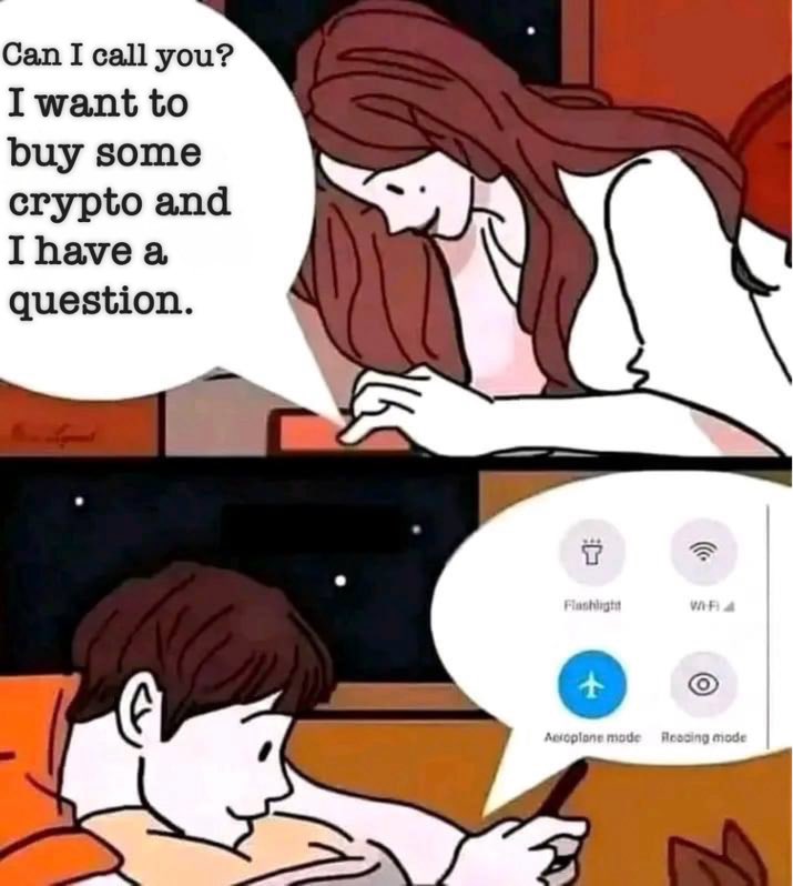 Can I call you?
I want to
buy some
crypto and ~
I have a
question.