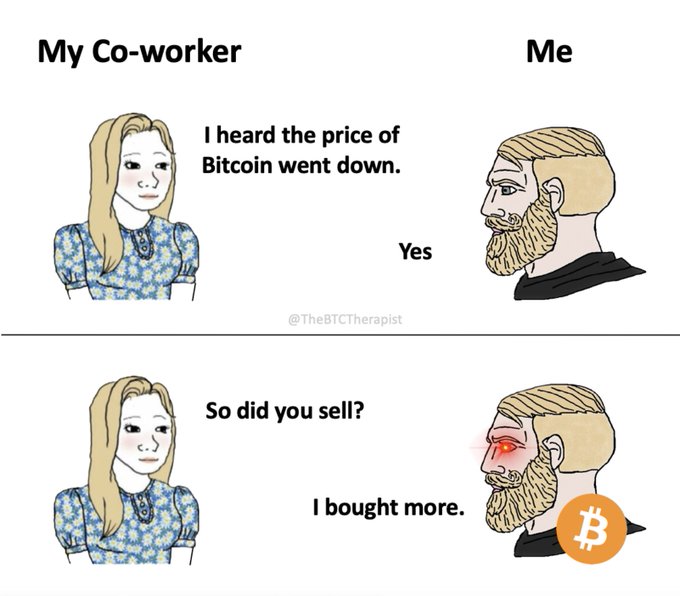 My Co-worker Me
So did you sell?
1 bought more