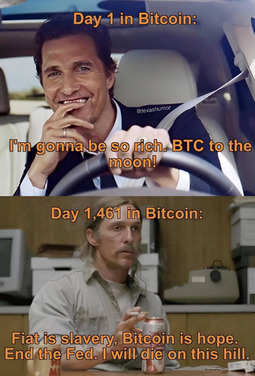 — Day1 i n Bitcoin :
genna.belSe h TC to the
Day 1 ,46jllin Bitcoi n :
F i o f hia tgsys dve y, Bitcoi n i s hope.
Eng il e an this hill... d _