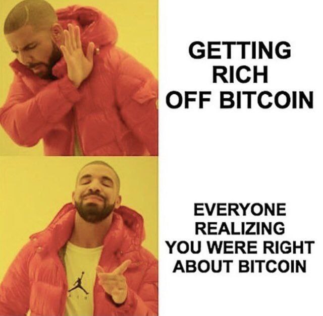 G ETTI NG
k RICH
r OFF BITCOINf
% EVERYON E
REALIZI NG
YOU WERE RIGHT
d d ABOUT BITCOI